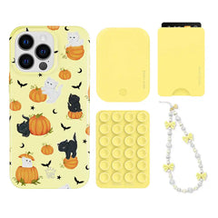Purrfect Pumpkins iPhone Bundle Set - Wallet