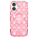 Playboy Pink Bunny Glitter iPhone Case