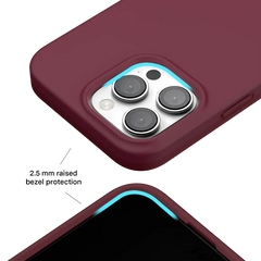Burgundy 1990 iPhone Case