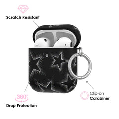 Chrome Stars AirPod Case