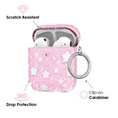 Falling Star Glitter AirPod Case