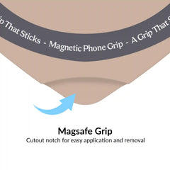 Toasted Almond Heart MagSafe MightyGrip