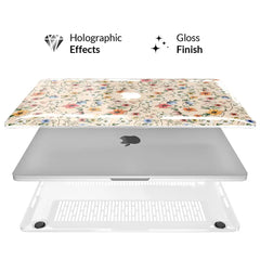 Nude Vintage Floral MacBook Case 2.0
